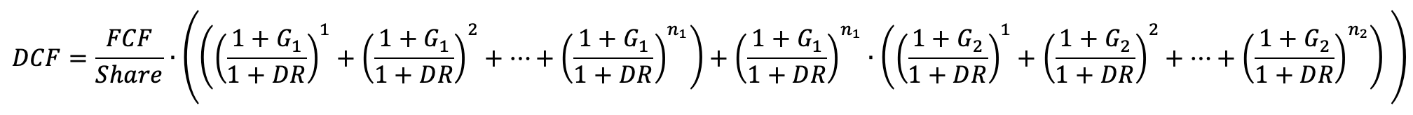 Ny formel til beregning af DCF
