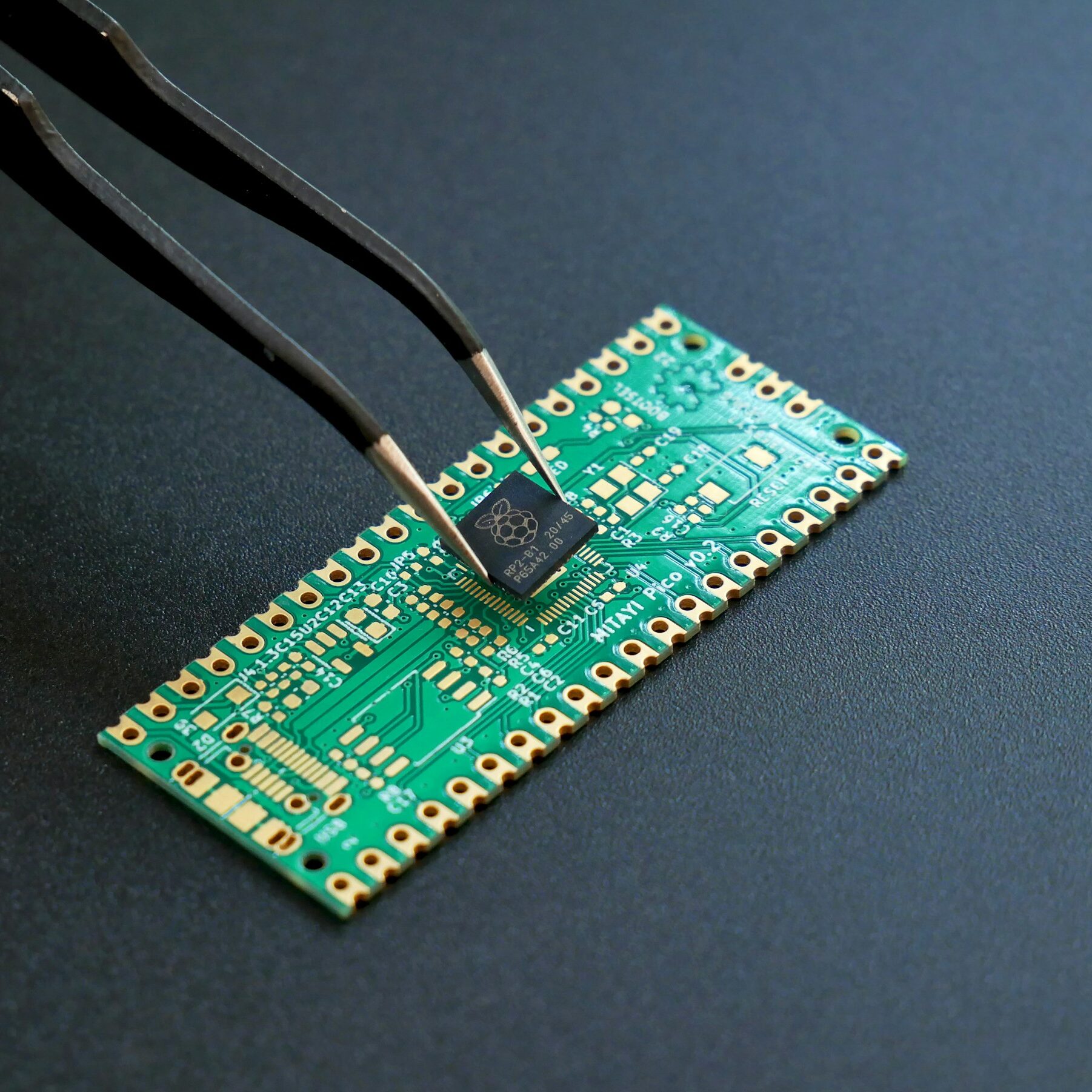 Photo of semiconductor